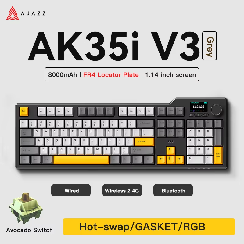 Keyboard Gaming Mac - Clavier de jeu Ajazz AK35I V3/V4