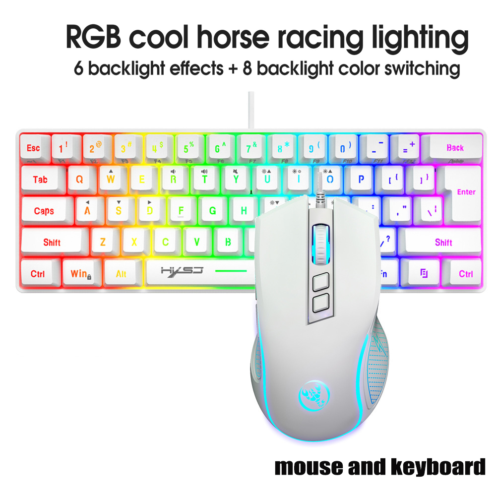 Gaming Keyboard Bundle - Kit Clavier et Souris Gamer 60%