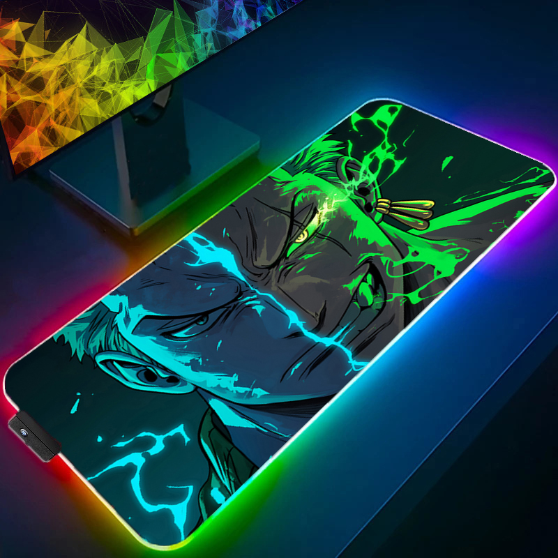 Gaming Keyboard Nearby - ONE PIECE Zoro tapis de souris