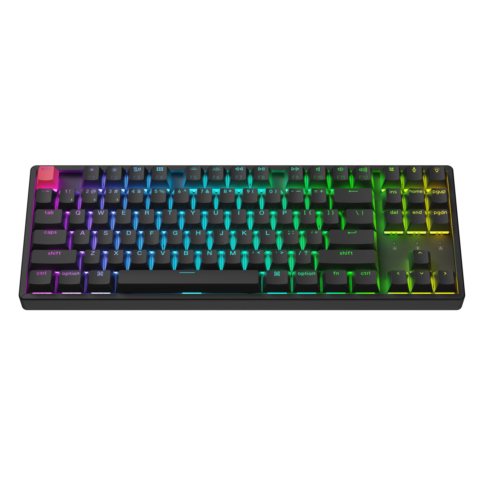 Keyboard Gaming Mac - Keychron-Clavier mécanique personnalisé sans fil, rétroéclairage