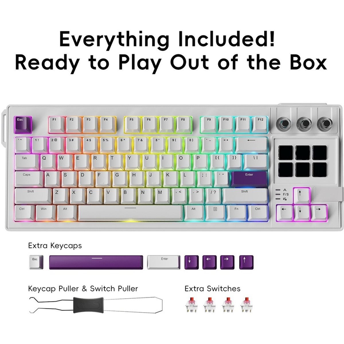 mise à jour. Clavier mécanique - Gaming Keyboard Ergonomic avis et prix