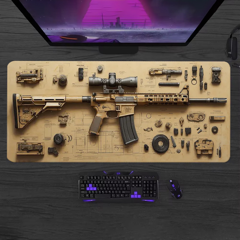 Tapis de souris gaming souple  - Gaming Keyboard Mouse avis et prix