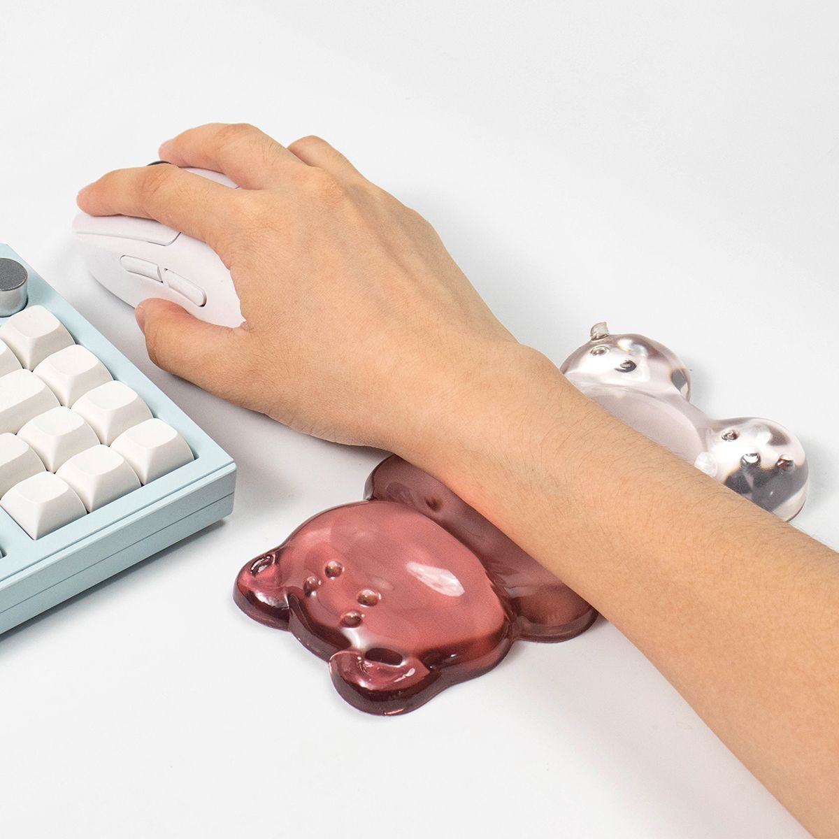 Repose-poignet en gel transpar - Gaming Keyboard Number Pad avis et prix