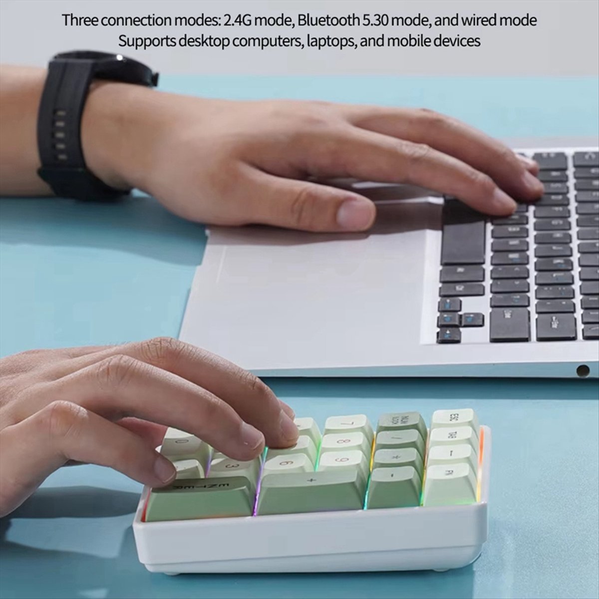 Mini clavier N86R à 21 touches - Gaming Keyboard Number Pad avis et prix