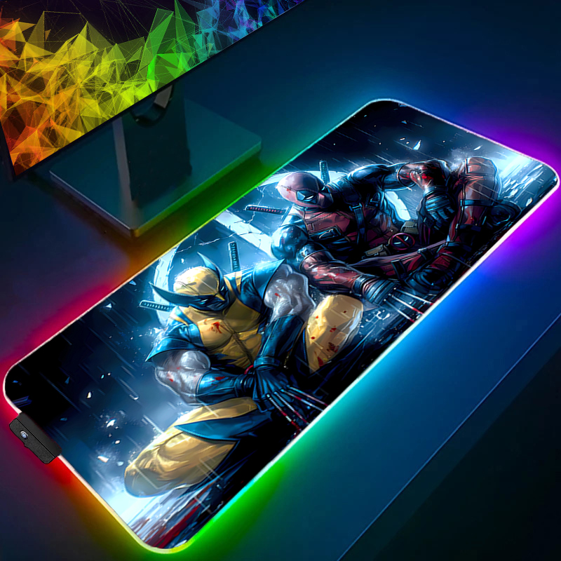 LED tapis de souris jeu rétro- - Gaming Keyboard Nearby avis et prix