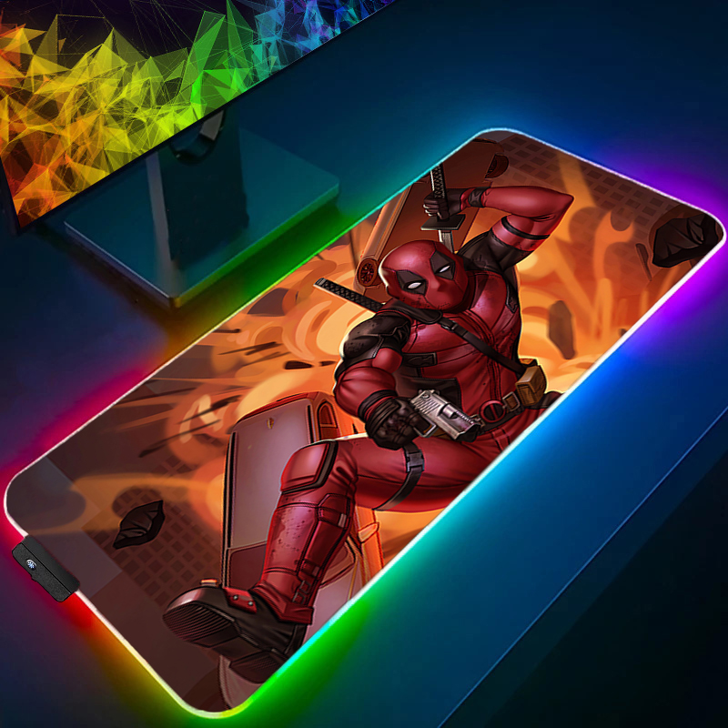 LED tapis de souris jeu rétro- - Gaming Keyboard Nearby avis et prix