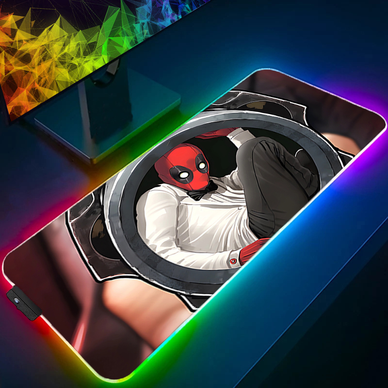 LED tapis de souris jeu rétro- - Gaming Keyboard Nearby avis et prix