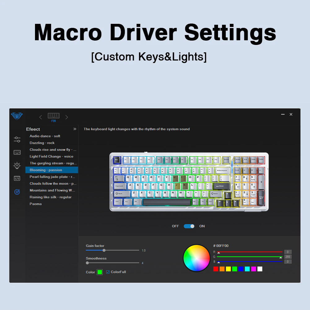 Aula-Clavier mécanique de jeu  - Gaming Keyboard Bundle avis et prix