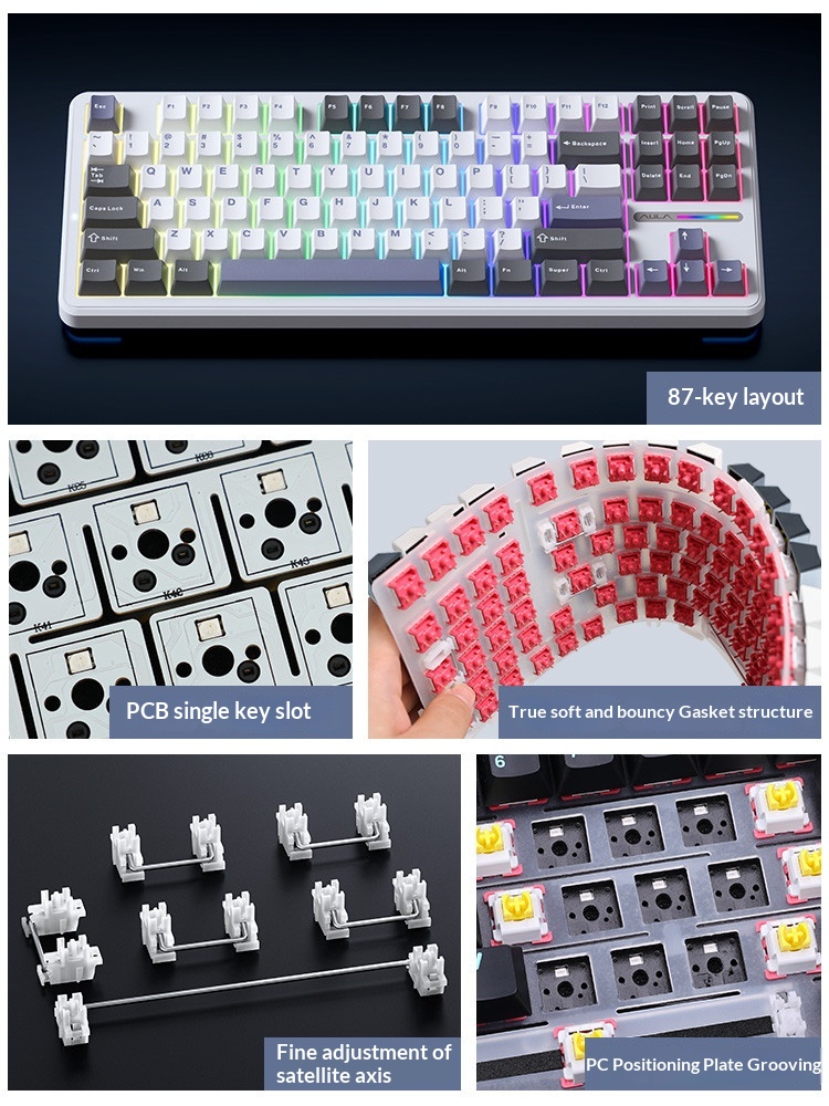 Clavier mécanique sans fil Aul - Gaming Keyboard Not Typing avis et prix