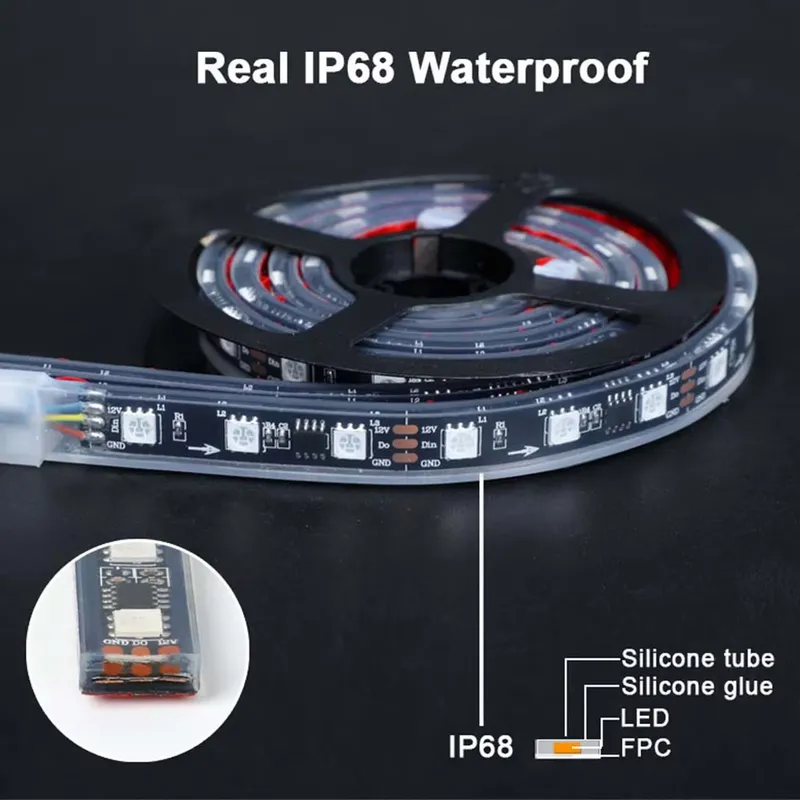 Kit de Bande Lumineuse RGB+IC  - Rgb Underglow Strip avis et prix
