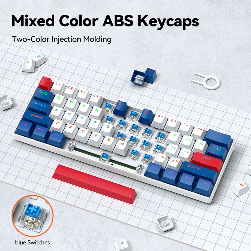 Clavier mécanique mini T-WOLF  - Gaming Keyboard Not Typing avis et prix