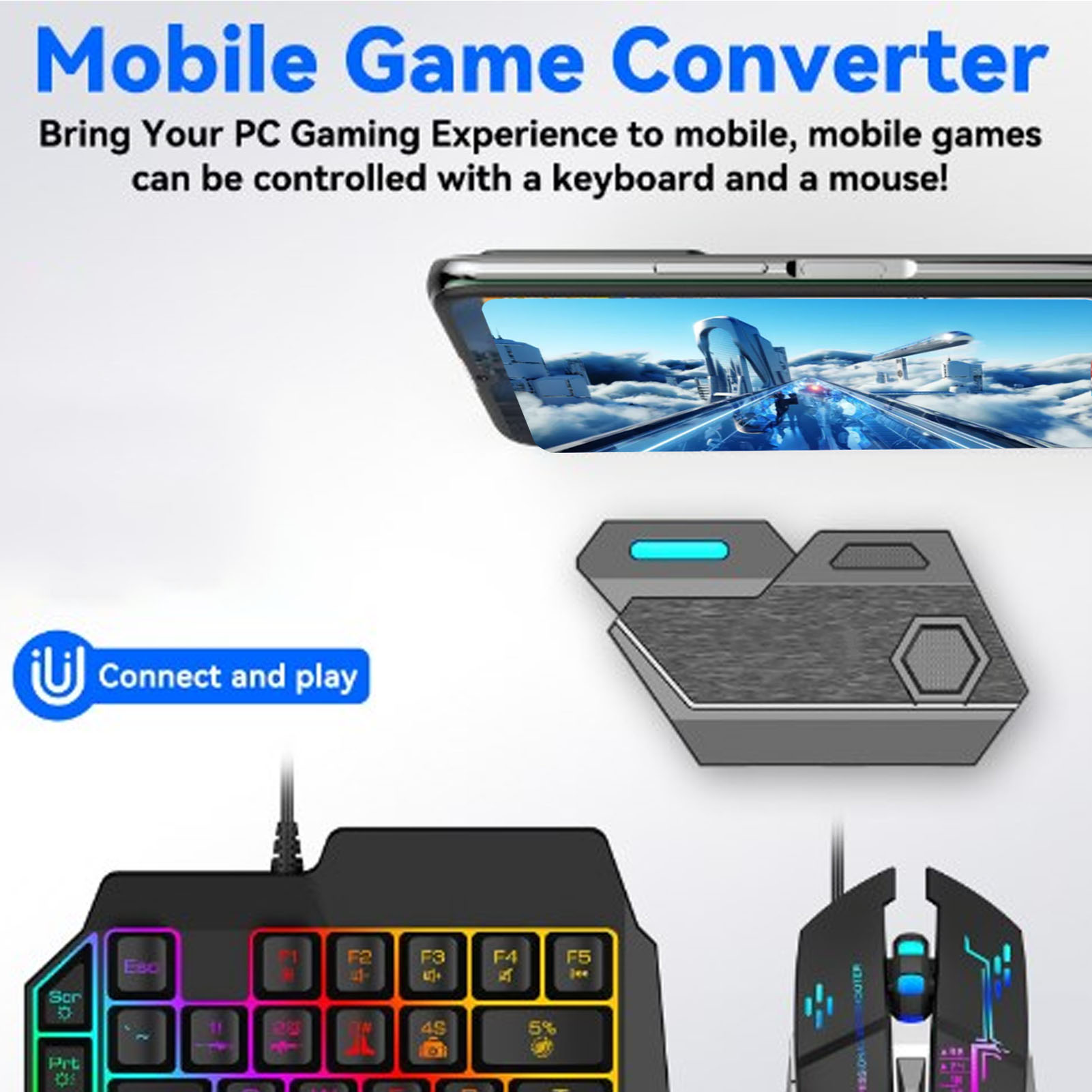 Pack combiné de jeu Mobile, co - Gaming Keyboard Mobile avis et prix