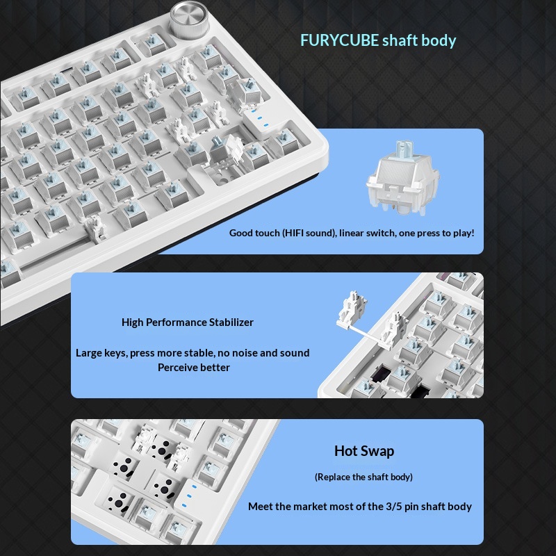 Clavier mécanique Furycube Rx7 - Gaming Keyboard Not Typing avis et prix