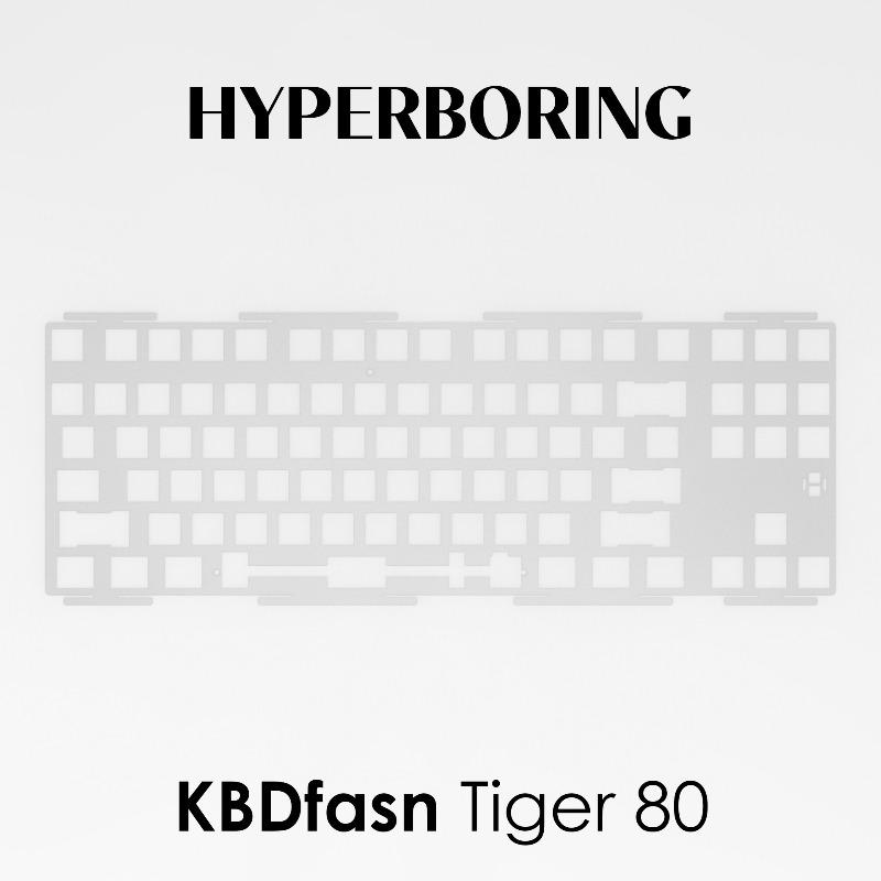 HYPERBORING Tiger80 – Plaque d - Gaming Keyboard Ergonomic avis et prix