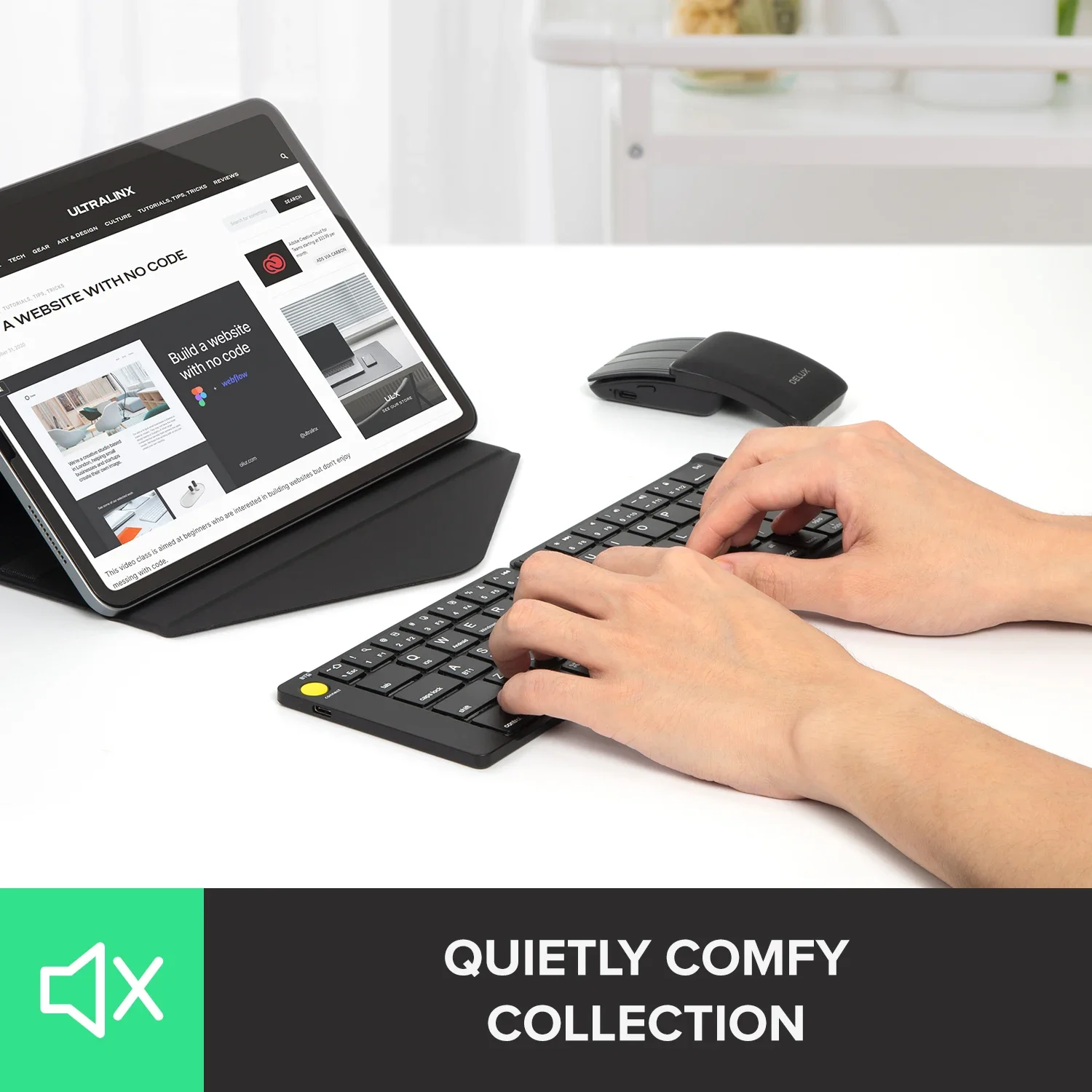 Delux-Ensemble clavier et sour - Gaming Keyboard Ergonomic avis et prix