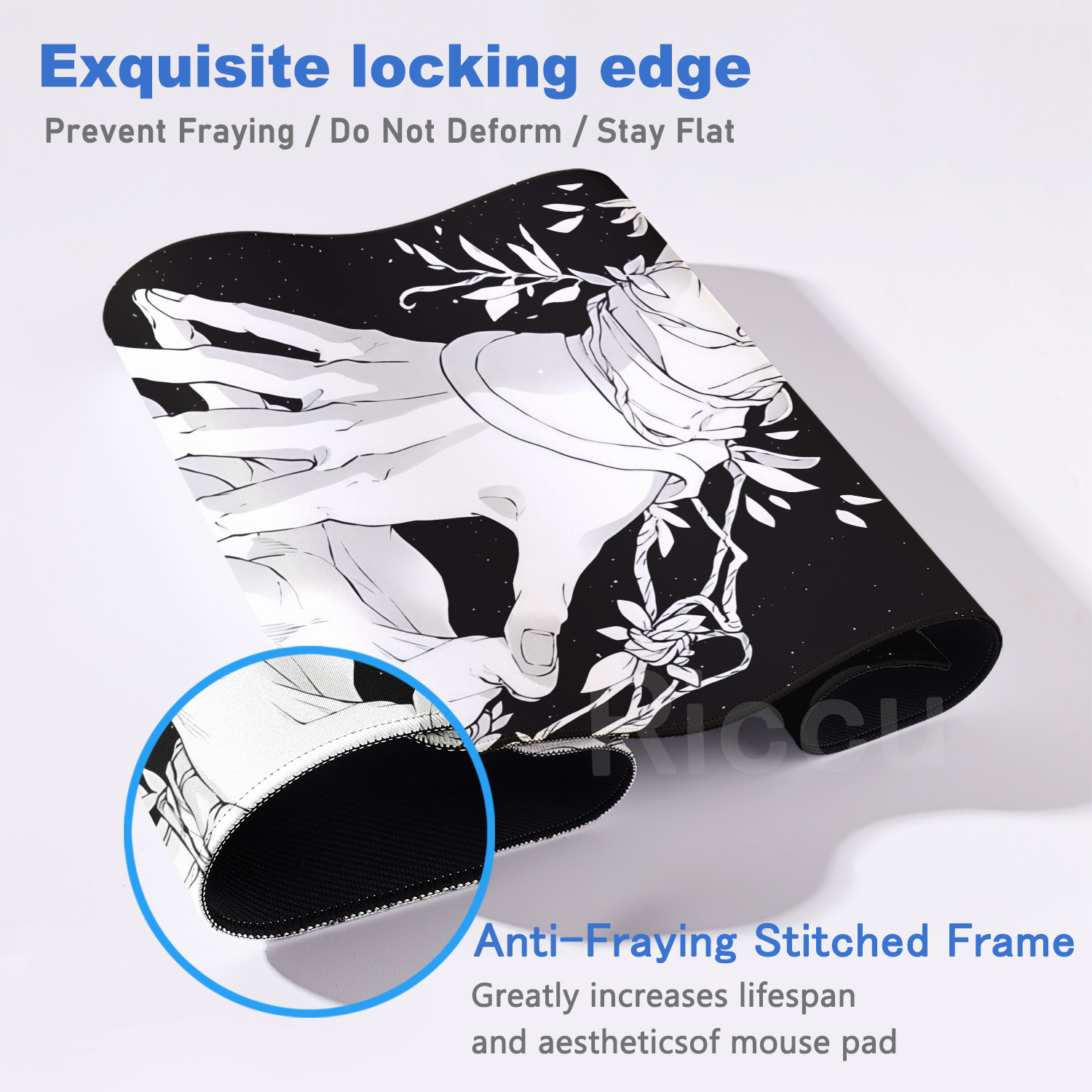 Grand tapis de souris gothique - Gaming Keyboard Hand avis et prix