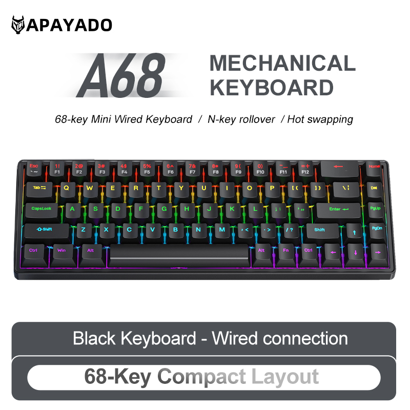 Clavier mécanique filaire APAY - Gaming Keyboard Bundle avis et prix