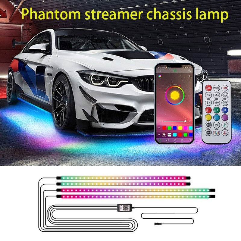 Bande lumineuse LED 4 en 1 pou - Rgb Underglow Strip avis et prix